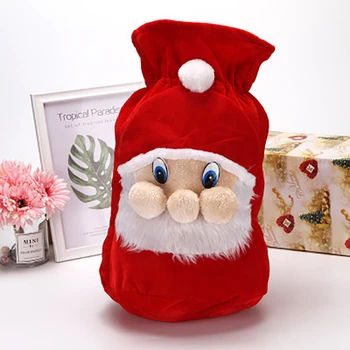 

Santa Claus Merry Christmas Gifts Bags Xmas Decorations For Home Kids Toy Packaging 2021 New Year Ornaments Festival Party Decor