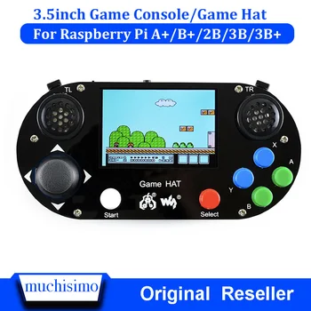 

Raspberry Pi 3B+（Plus）3.5inch Game HAT Console Gamepad For Raspberry Pi 2B zero w RetroPie with Case