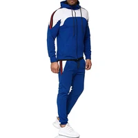 2021 Brand Fashion Tracksuit Men Zipper Hoodies + Sweatpant Set Mens Gym Joggers Sweatshirts Suits Man Autumn Sportswear Sets