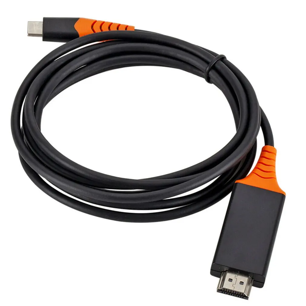 Тип C к HDMI кабель USB 3,1 адаптер AV патч-корд для samsung Galaxy S10 S9 MacBook разъем «Папа-папа» дисплей