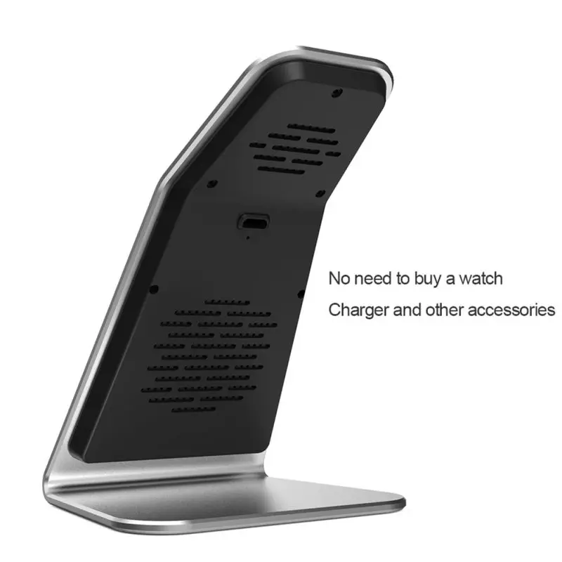 Подходит для IPhone, для Apple Watch, беспроводной зарядный коврик, практичная быстрая зарядная станция, портативная беспроводная зарядная площадка