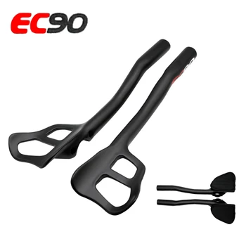 

EC90 Carbon Fibre Fahrrad Extender Aero TT Bar Enden Triathlon Fahrrad Lenker Rest Bicycle TT Bar Road Bike handlebar