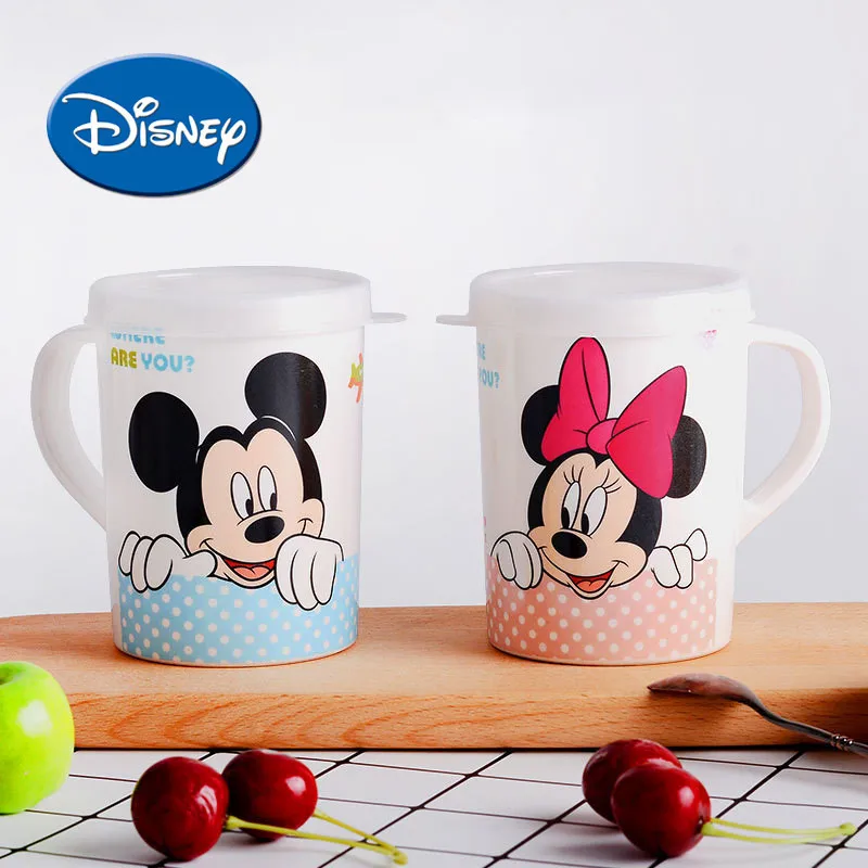 Disney Cartoons Mickey Mouse Kids Milk Cup With Straw Kawaii Figure Minnie  Water Cup Mugs Sport Bottle Princess Sophia Juice Cup - Mugs - AliExpress