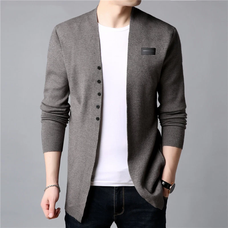 2020 Autumn Cardigan Men Casual Knitted Cotton Wool Sweater Men Clothes Winter New Mens Sweaters and Cardigans Coat 2020 Autumn Cardigan Men Casual Knitted Cotton Wool Sweater Men Clothes Winter New Mens Sweaters and Cardigans Coat