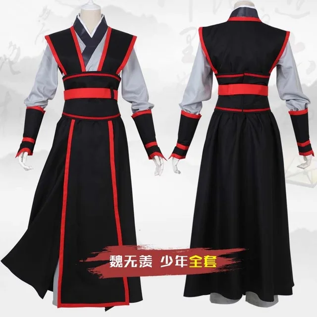 Hot cool cosplay Wei Wuxian Cosplay Mo Xuanyu Costume Anime Grandmaster of Demonic Cultivation Cosplay Mo Dao Zu Shi Costume Men style2
