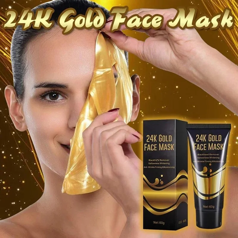 psychologie Boer Heerlijk 24k Gold Collagen Peel Off Mask Facial Mask Anti Aging Whitening Wrinkle  Lifting Firming Skin Care - Masks - AliExpress