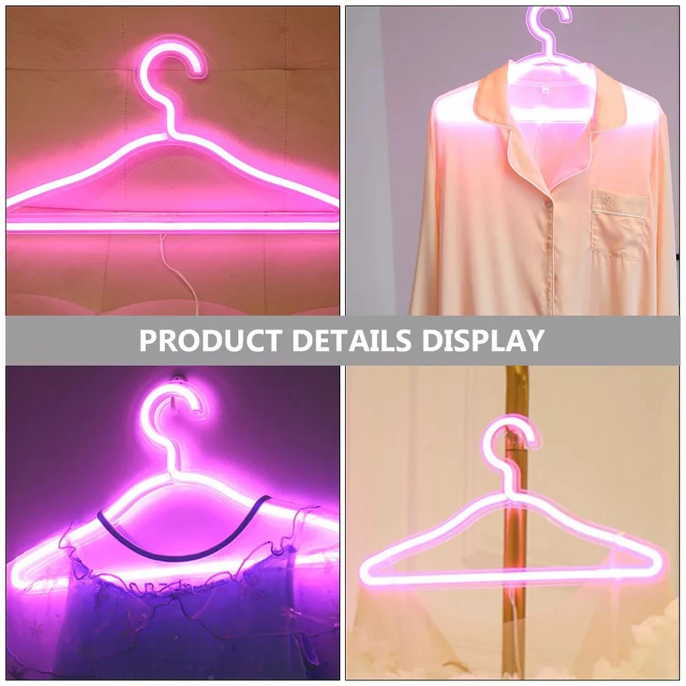 Led Neon Light Hanger Neon Sign light Lamp USB for Store Room Home Party Wedding Decoration Christmas Gift Wall Decor