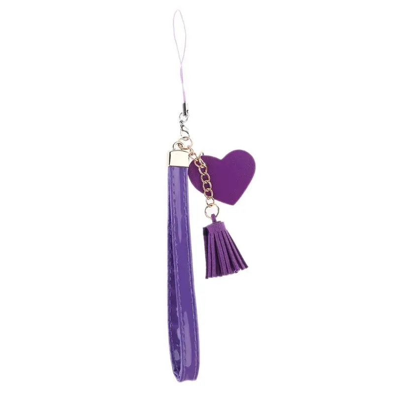 Love Heart Tassel Hand Wrist Lanyard Strap String for Mobile Phone Cellphone Love Heart Tassel Hand Wrist Lanyard Strap String for Mobile Phone Cellphone