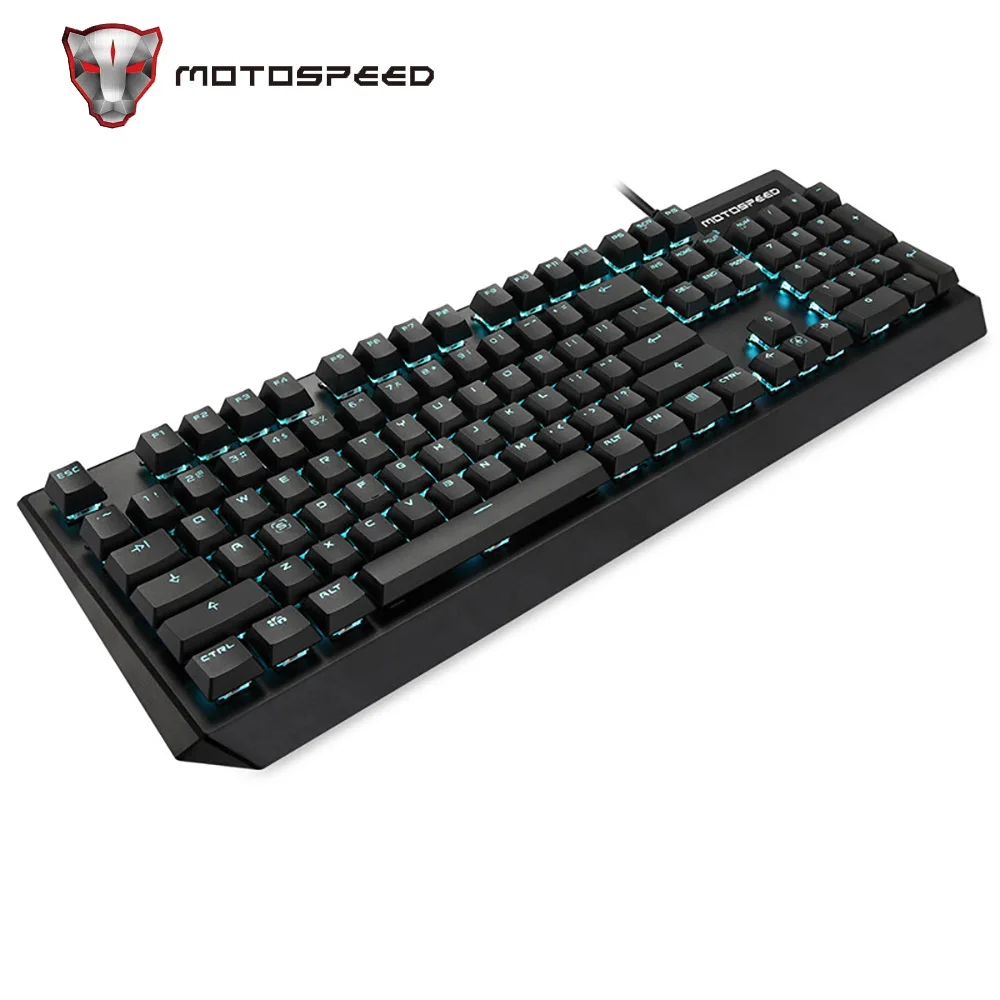 Механическая USB-клавиатура Motospeed CK95 104 клавиши синий/красный переключатель