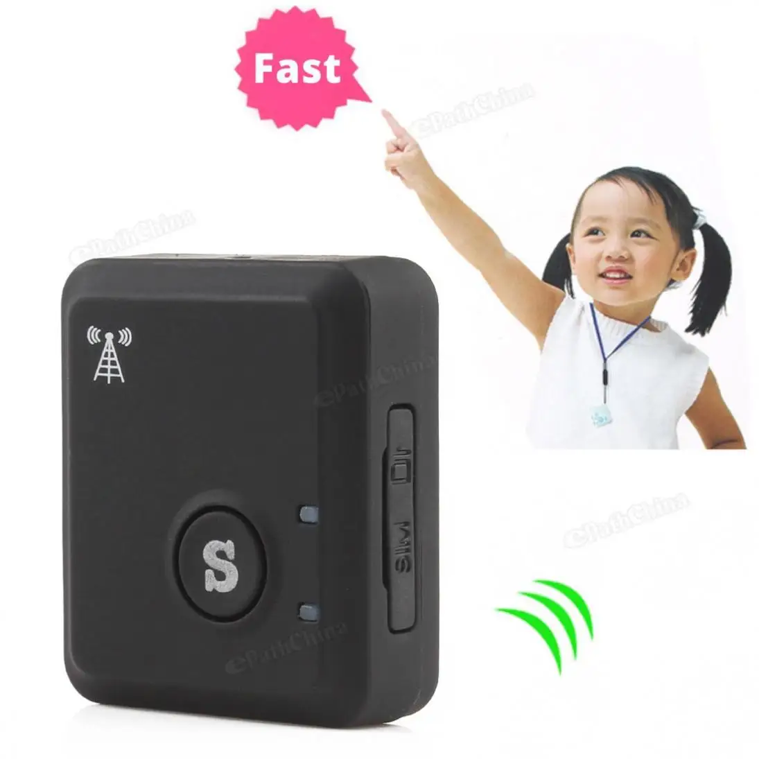 

Vibration Sensor & Sound Sensor GSM Call Back Alarm Equipment +AGPS Tracking New
