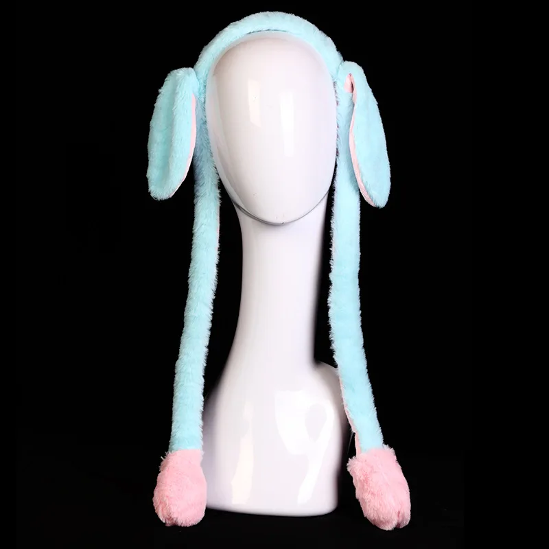 skullies beanie 2022 New Style Rabbit Hat with Ears, Rabbit Hat with Ears, Warm Plush Headband, Cute and Cute Airbag Hat winter beanie