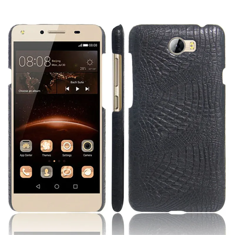 Huawei Y6 Ii Compact Case Huawei Y6 Elite Case Luxury Pu Leather Hard