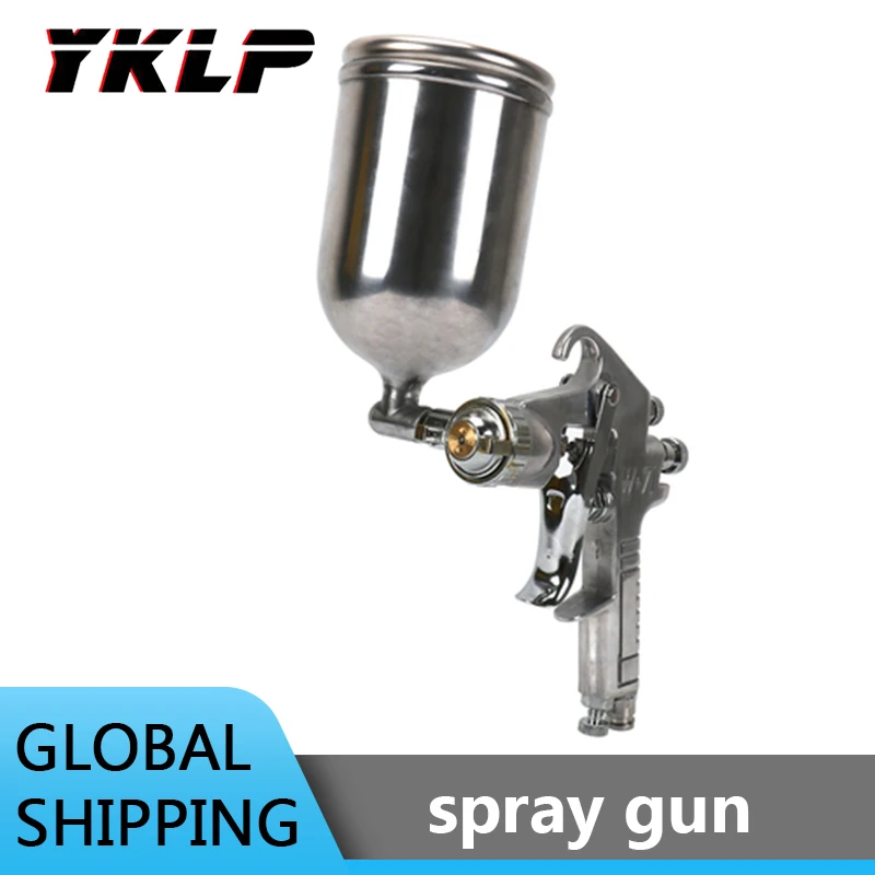 

HVLP Gravity Feed Air Paint Spray Gun Sprayer 400cc Cup With 1.5mm Nozzle