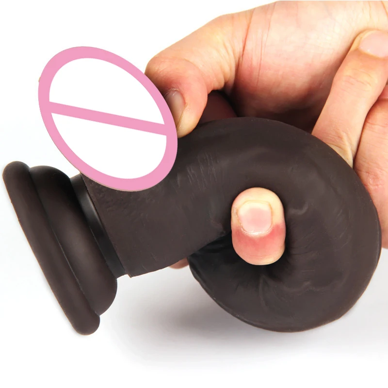 Huge Dildo Realistic Anal Butt With Suction Cup Big Dick Silicone Penis Sex Toys Women Masturbation Erotic Insert Sex Products 4