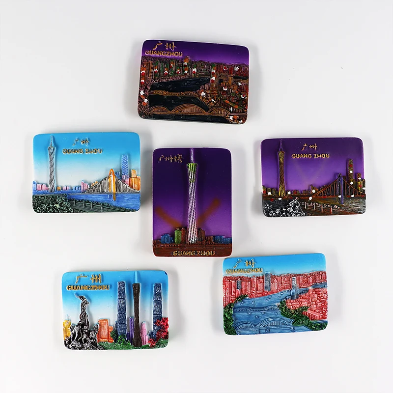 China Guangzhou tourist souvenir decoration paste fridge