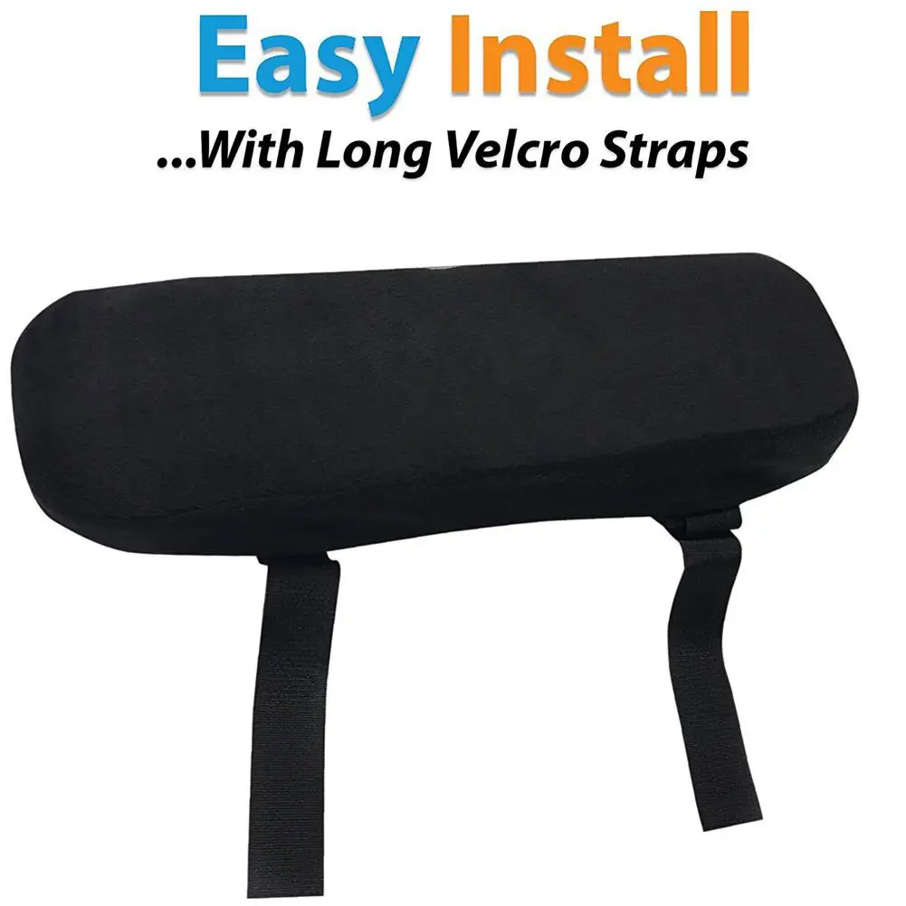2pcs Chair Armrest Pads For Office Chair Soft Elbow Pillows Pads Protector Long Arm Sleeve Elbow Brace Patches Rest Cushion