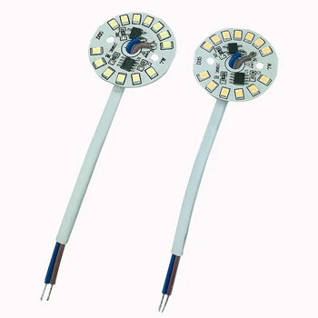 

5pcs/Lot LED SMD Chip LED Bulb Lamp 15W 12W 9W 7W 5W 3W AC220V Input Smart IC For Bulb Light Downlight Cold white Warm White