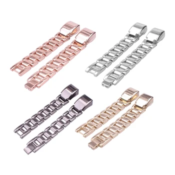 

4 Colors Stainless Watch Band Steel Chain Replacement Strap High Quality Bracelet Wristband For Fitbit Alta HR Fitness