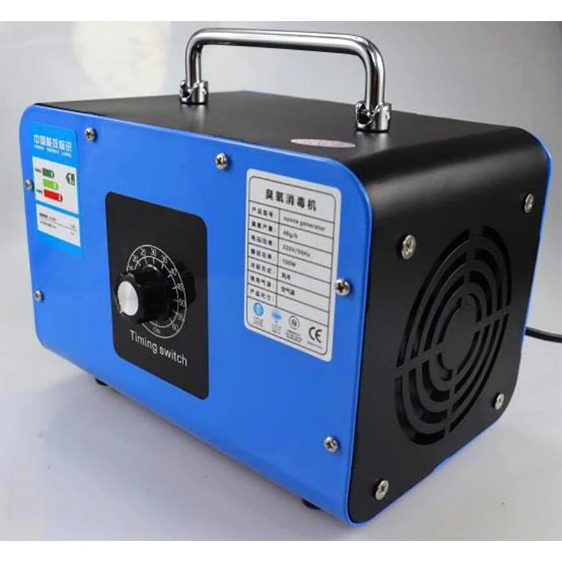

48g/h 220V Ozone Generator Disinfection Machine Air Purifier For Home Formaldehyde Removal Sterilization Ozonizer With Timer