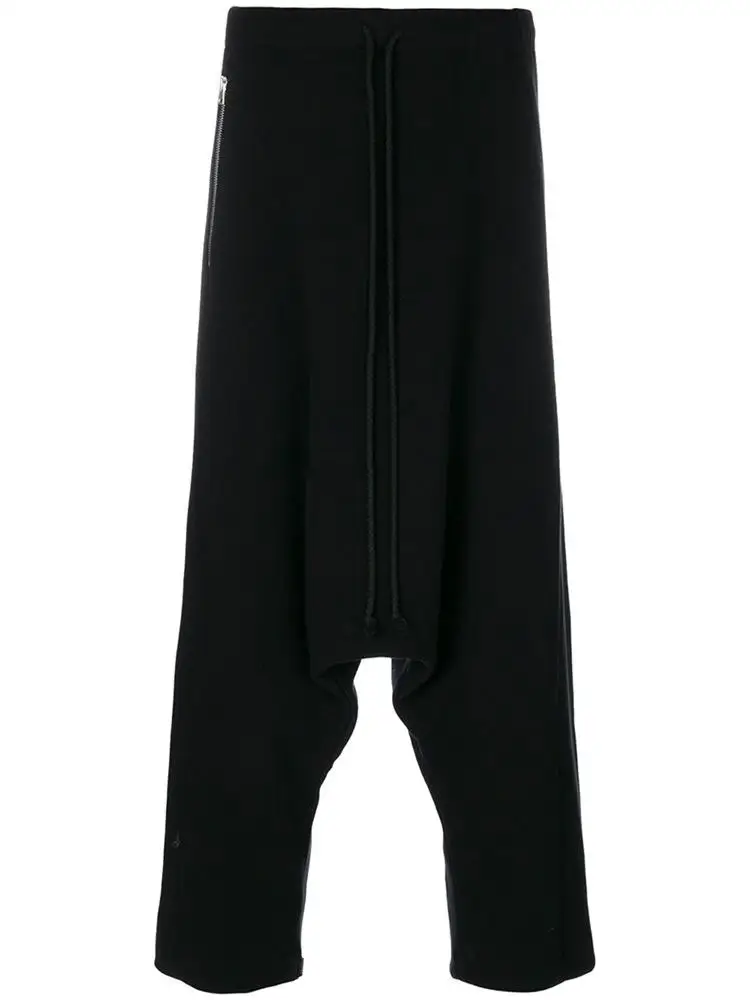 Men's new casual pants singer youth urban fashion personality casual Harlem pants large size stage performance clothes