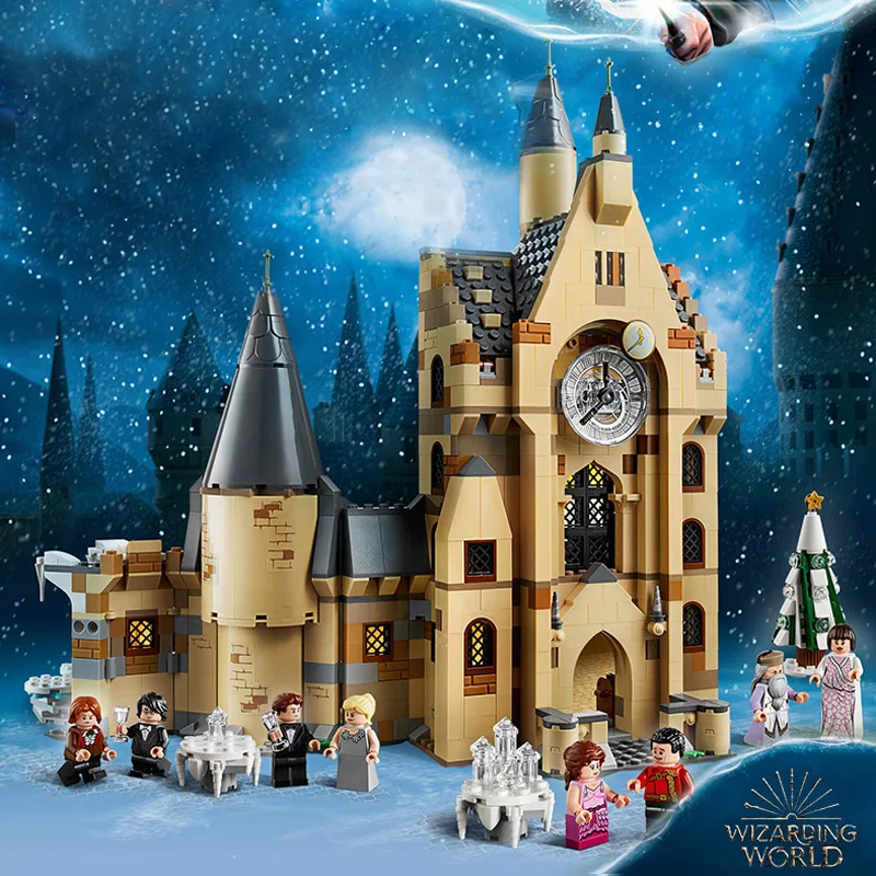 

New Harri Movie Castle Hall legoinglys 75951 75953 75954 75955 75956 Model Building Block Bricks Toys Gifts