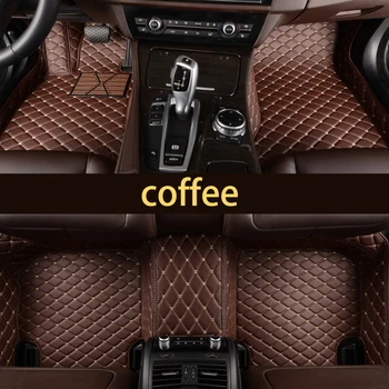 

lsrtw2017 leather car floor interior mat for bmw f20 f21 116i 118i 120i 114i m135i m140i F22 F87 218i 220i 228i 230i m2 m235i