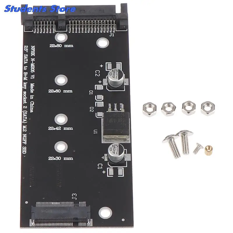 B+M Key M.2 SSD NGFF To 2.5 inch 15 pin Sata 3 Turns SSD Converter Adapter Card