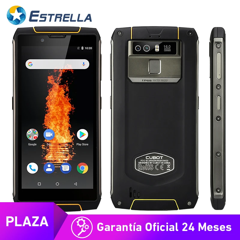 Cubot KingKong3 смартфон с 5 5-дюймовым дисплеем восьмиядерным процессором Helio P23 MT6763T ОЗУ