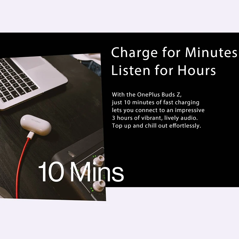 Global Version OnePlus Buds Z Wireless Earphone TWS Bluetooth 5.0 IP55 Water-resistant Earbuds for OnePlus 8T Nord 8 Pro N10