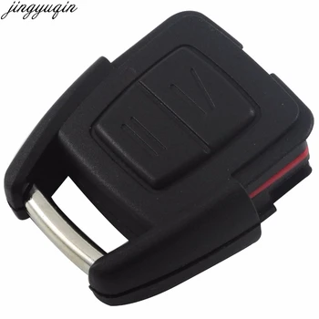 

Jingyuqin 30pcs/lot 2 Buttons Remote Car Key Shell for Vauxhall Opel Astra Zafira Omega Vectra No Chip Uncut Blade Car Key Cover