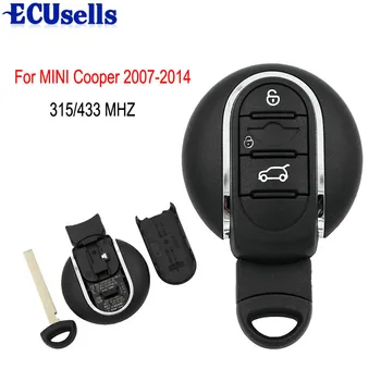 

Smart Remote Car Key Fob 433MHz for BMW Mini Cooper 2007 2008 2009 2010 2011 2012 2013 2014