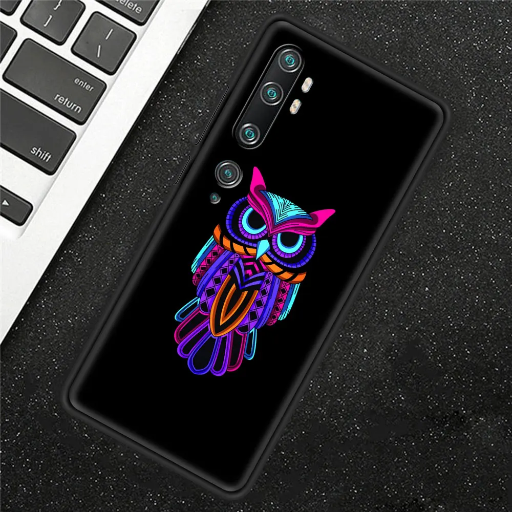 Adorable Baby Owl and Fox Cartoon Phone Case