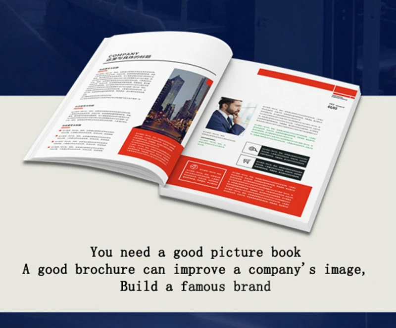 high quality magazine catalog book and brochure printing