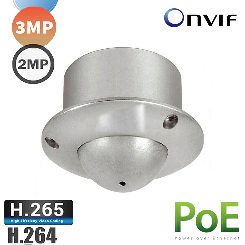 

1080P POE Power Supply Mini Flying Saucer Dome UFO Camera Indoor Security Surveillance CCTV IP Network POE Flying Video Camera