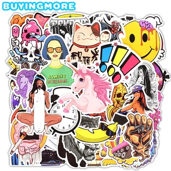 

100 PCS Anime Car Sticker Cartoon JDM Graffiti Waterproof Stickers DIY Laptop Suitcase Bicycle Guitar Helmet Skateboard Sticker