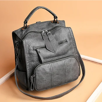 

2020 Female Backpack Fashion Casual Bags For Women Plaid Backpack Lady Small Travel Backpack