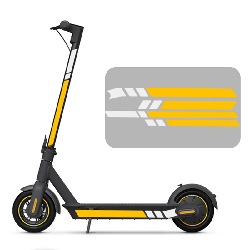 

PVC Reflective Stickers Set Reflector for Xiaomi MaxG30 Ninebot Electric Scooter Safety Reflective DIY Sticker