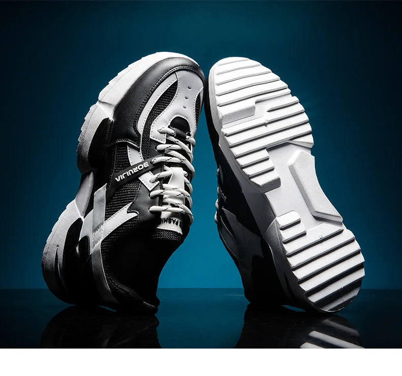 INS/Обувь для папы на толстой подошве; Новинка года; стильная Уличная обувь; модная обувь; WO; Мужская обувь из сетчатого материала; смешанные цвета для мужчин; спортивные кроссовки