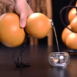 Gourd Wine Pot Chinese Portable Travel Vintage Wine Pot Wine Gourd Hanging Pieces