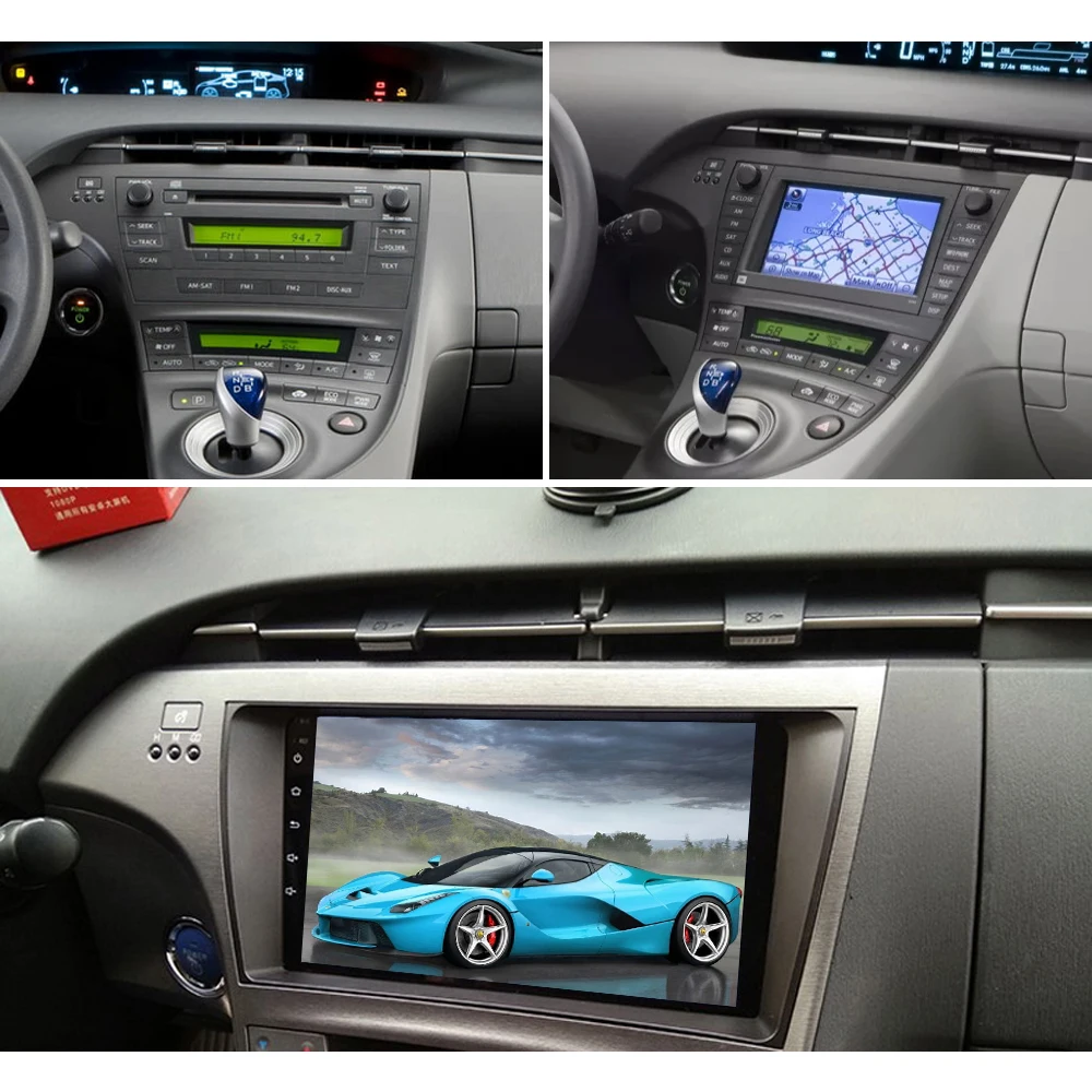 US $226.49 Sinosmart Car Gps Navigation Radio For Toyota Prius Multimedia System Android