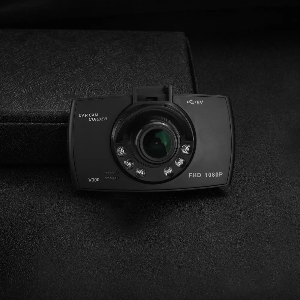 V300 Full HD 1280*1080P 2,4 дюймов TFT ЖК-дисплей Автомобильный видеорегистратор Камера 140 градусов широкоугольный рекордер g-сенсор Обнаружение движения