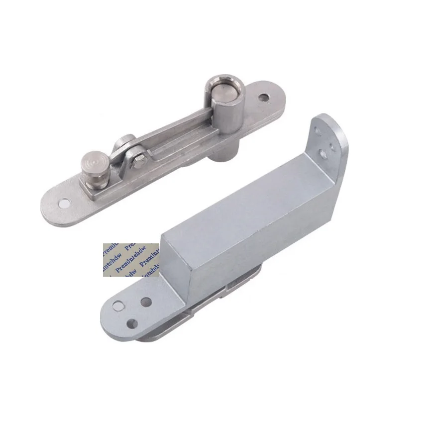 Force Adjustable Hydraulic Floor Cut Free Face Mount Top Bottom Pivot Hinge Wooden Door Spring Closer Stainless Steel