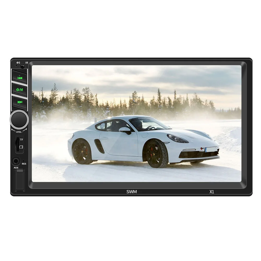 

Car MP5 Player Auto Media Player USB Bluetooth Audio Car Radio MP5 Player FM 7” Capacitive Screen Stereo Radio Car MP5 Speaker