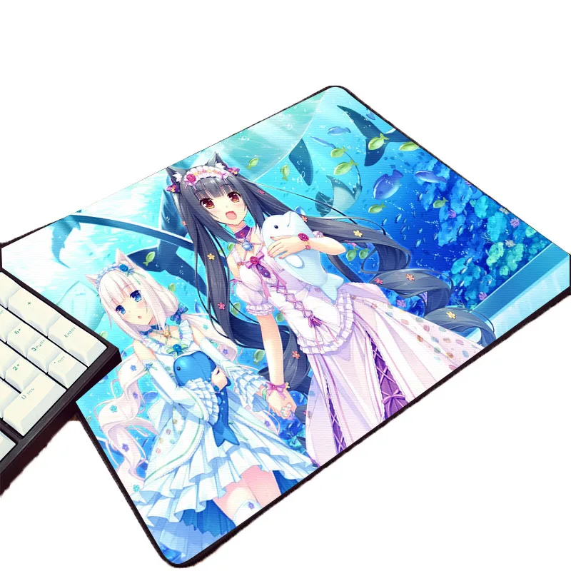 Для любителей аниме креативный Diy Chocola Nekopara коврик для мыши ACG игровой ПК компьютерный Galgame геймер Настольный коврик для мыши - Цвет: 220X180X2MM