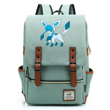 

Cartoon Anime Anime Pocket Monsters Squirtle Buckle Children School bag Teenagers Student Schoolbags Women Bagpack Men Backpack