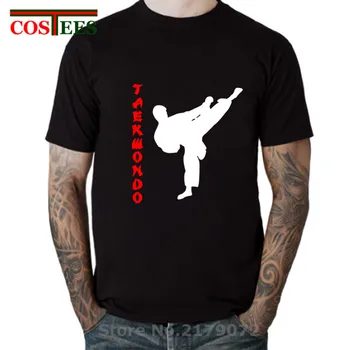 

Tae Kwon Do T shirt men Taekwondo T-Shirt Men's Martial Arts Tee Shirt Casual Male O-neck Short Sleeve T Shirt Streetwear tshirt
