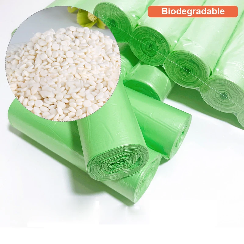 Trash Bags Disposable Garbage Bags Biodegradable Compostable For Home Kitchen Wastebasket