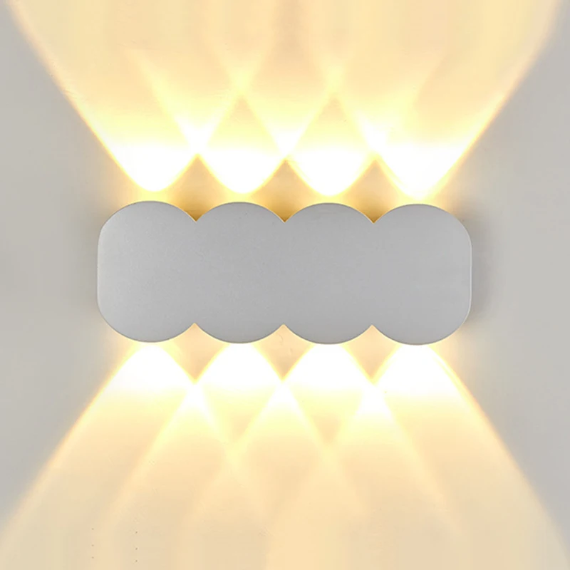 Уличная настенная лампа водонепроницаемый светодиодный светильник из алюминия