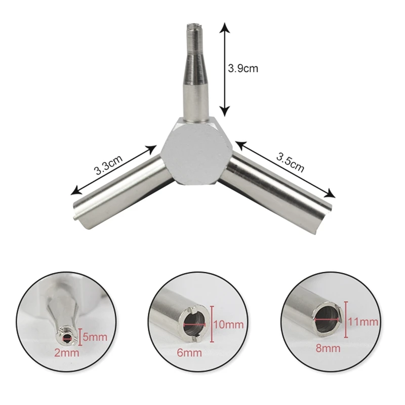 Action Union Gas Valve Key Magazine Charging Tool for Outdoor