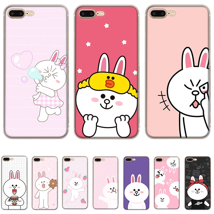 

Mobile Phone Case For iPhone Apple XR X XS Max 6 6s 7 8 P Lus 5 5S SE Shell Line Friends Cool Protection Fashion